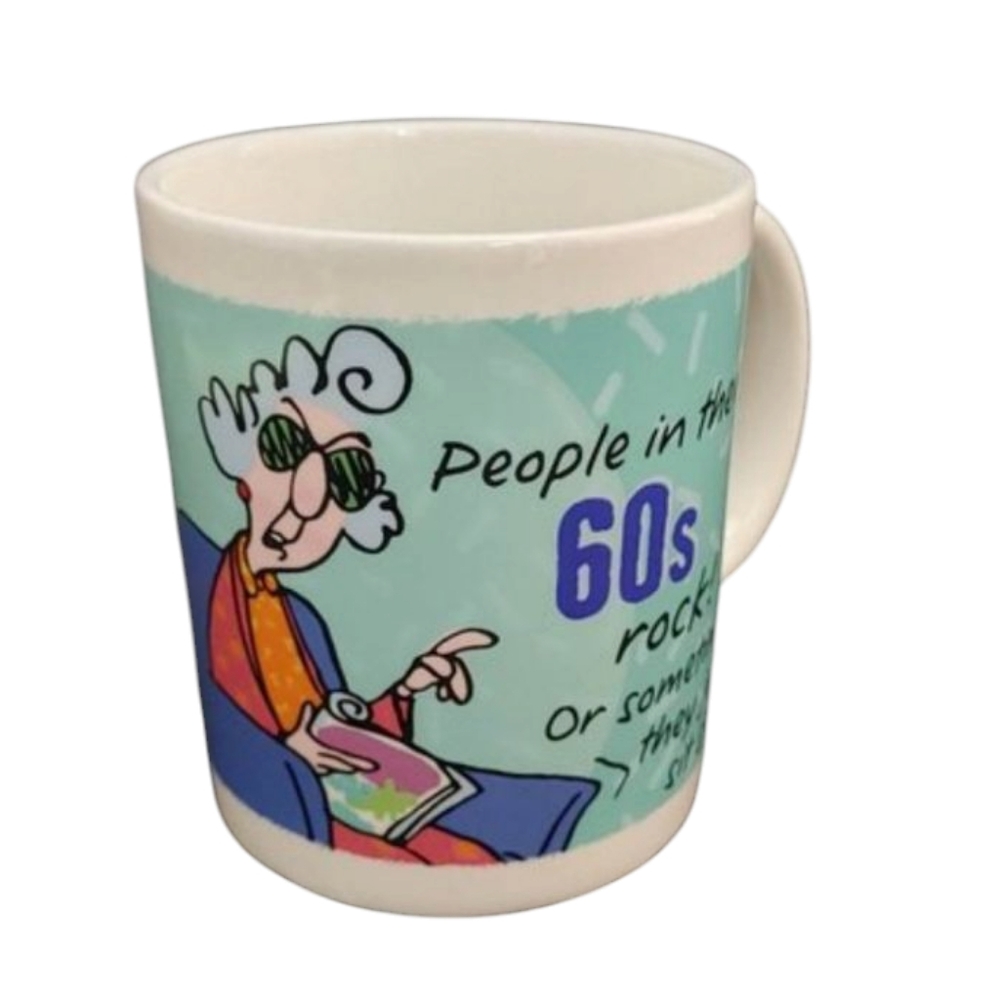 Maxine Hallmark Coffee Mug Cup Grouchy Crabby Grumpy Old Lady Woman Funny Humor